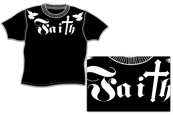 Faith Clothing - Valencia Screen Printing Shirt Designs